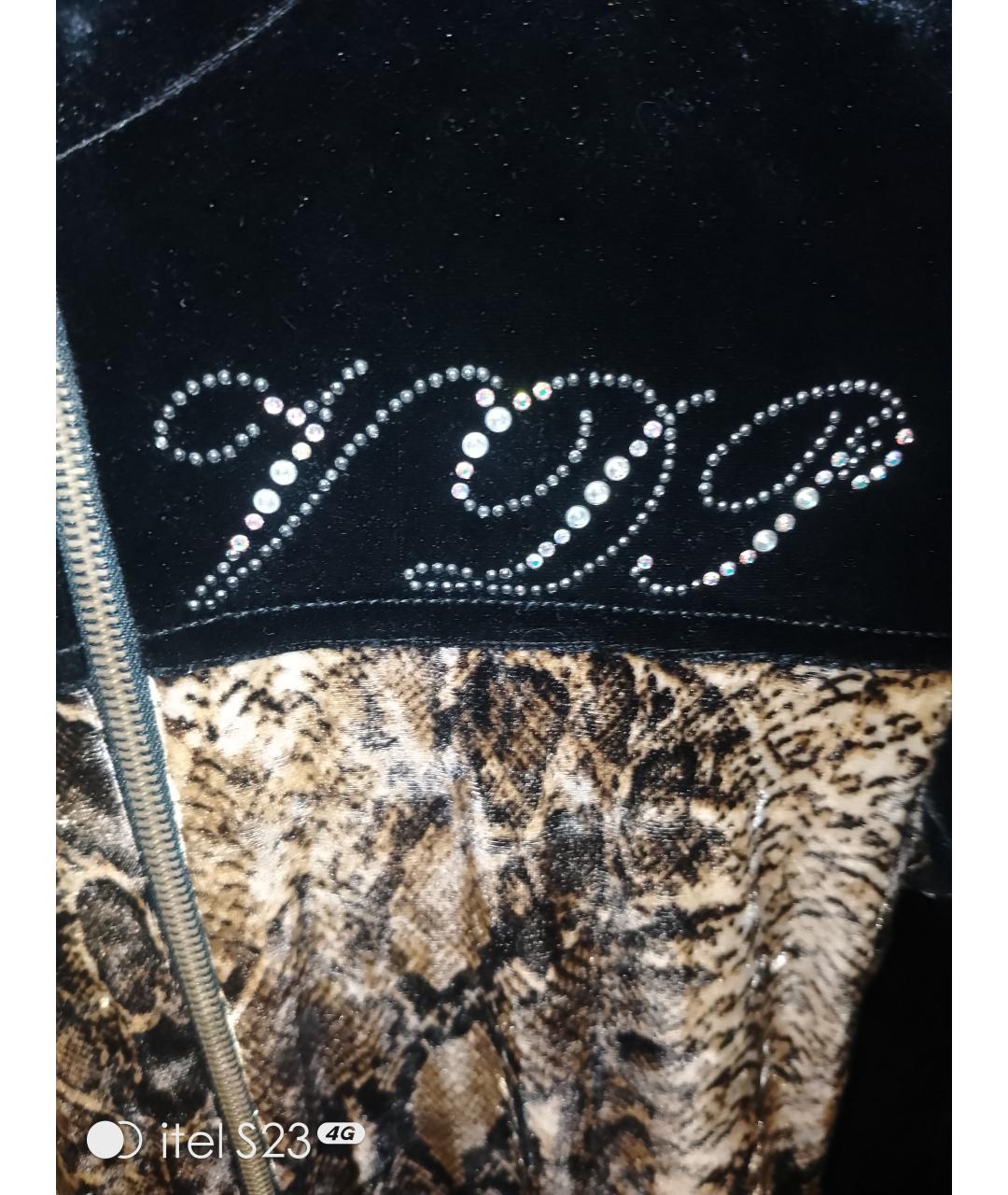 032C Золотой полиэстеровый костюм с юбками, фото 4