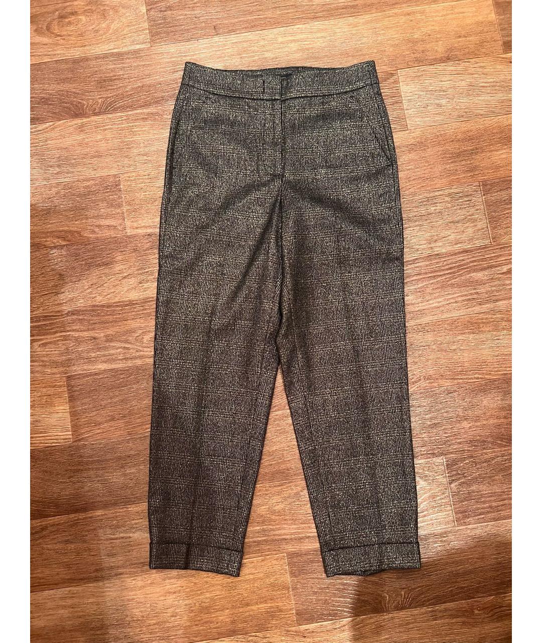 PESERICO Серый шерстяной костюм с брюками, фото 2