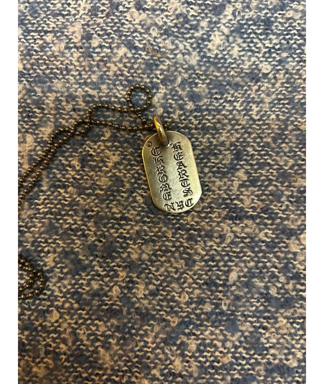 CHROME HEARTS Серебряная серебряная цепочка/подвеска, фото 5