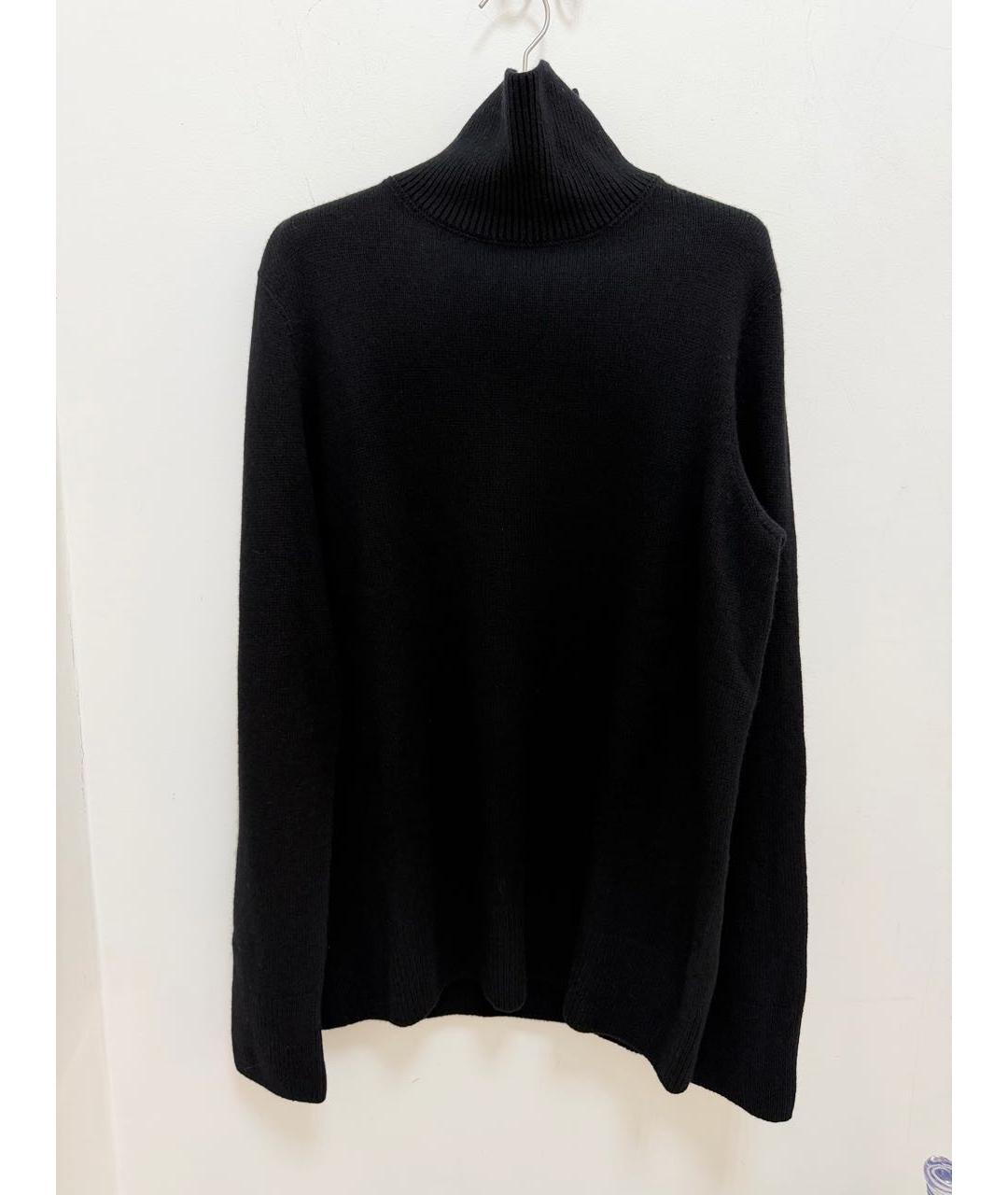 THE ROW Черный кашемировый джемпер / свитер, фото 2