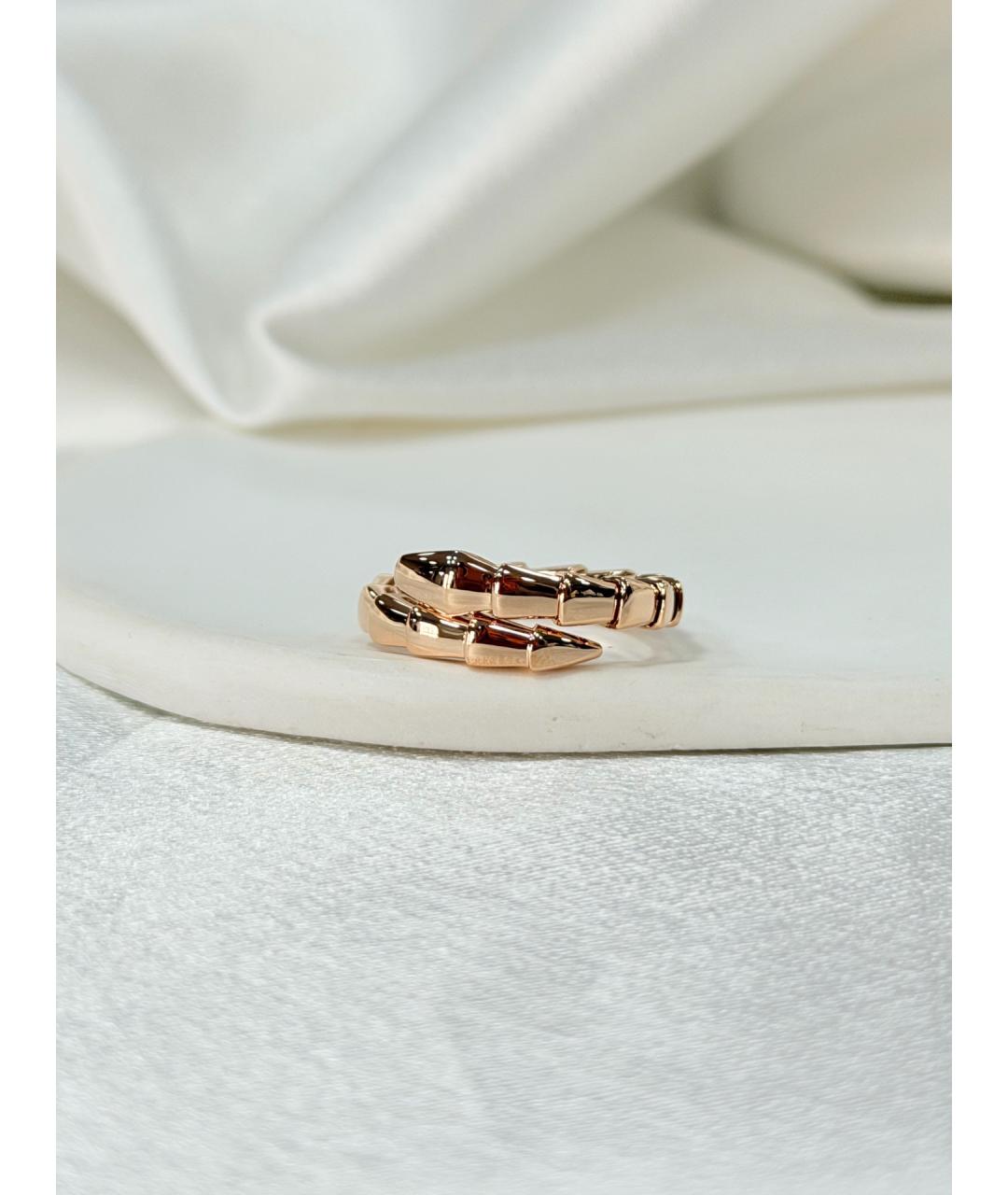 BVLGARI Золотое кольцо из розового золота, фото 10