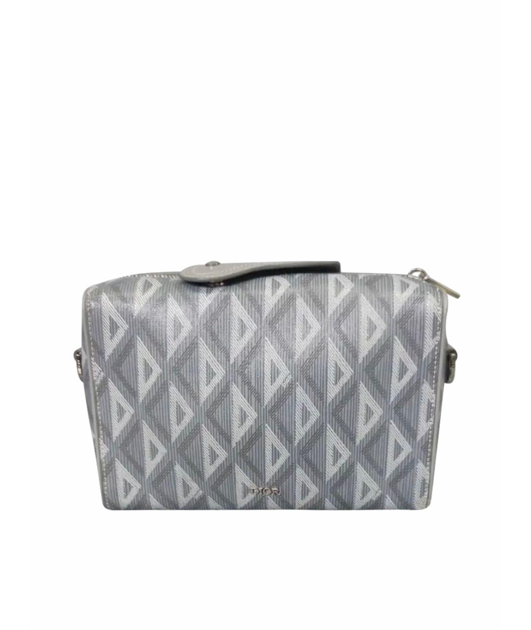 CHRISTIAN DIOR Серая сумка через плечо, фото 1