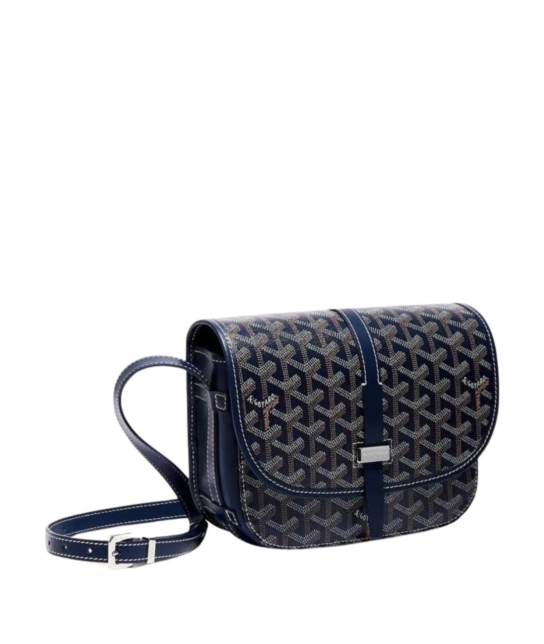 GOYARD Темно-синяя сумка на плечо, фото 1