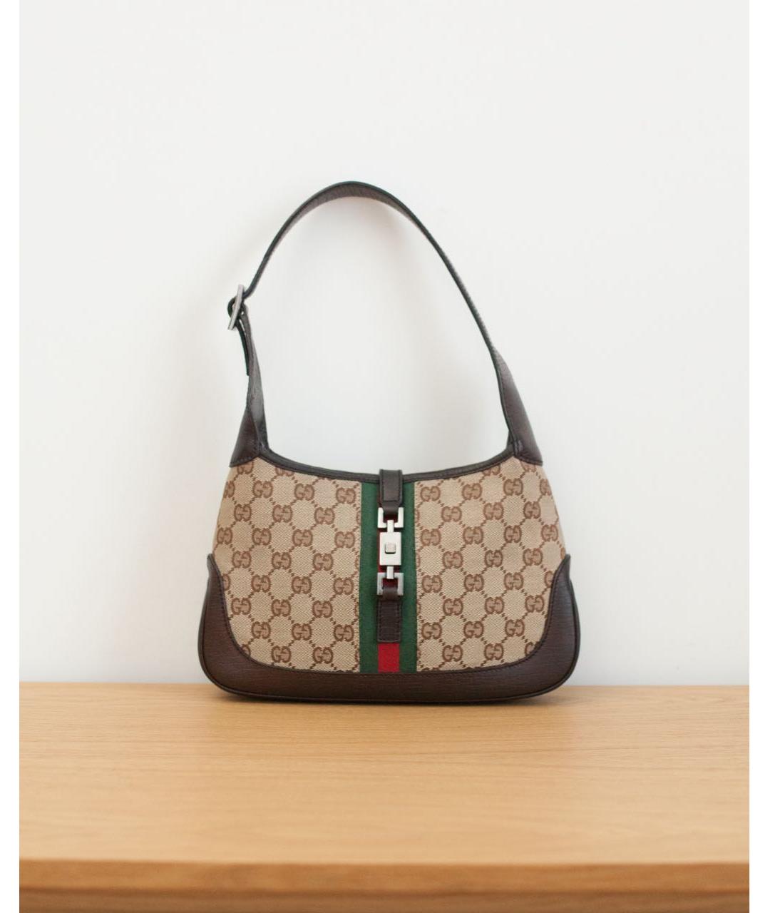 GUCCI Коричневая сумка с короткими ручками, фото 9