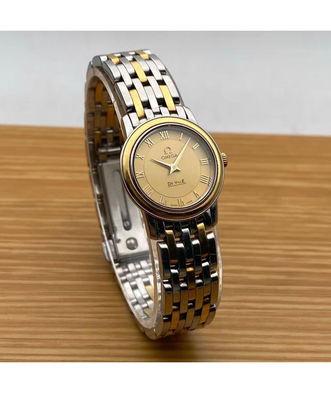 OMEGA Золотые часы из желтого золота, фото 2