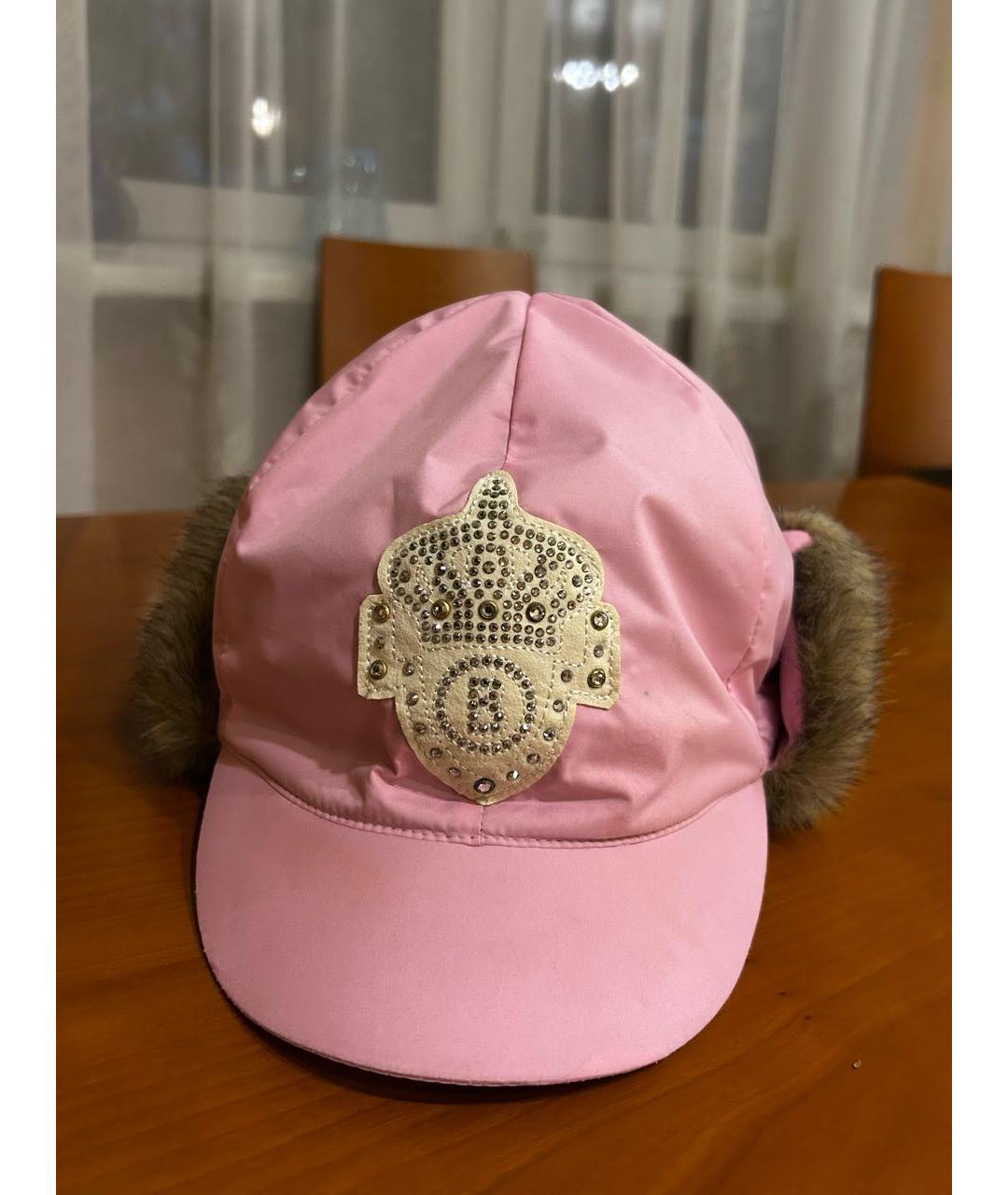 BOGNER Розовая синтетическая кепка, фото 7