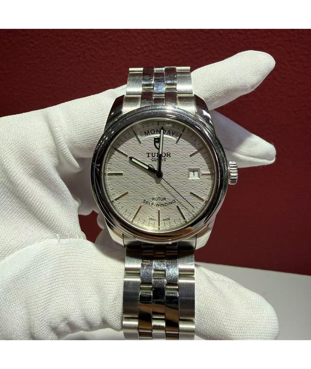 TUDOR Серебряные стальные часы, фото 6