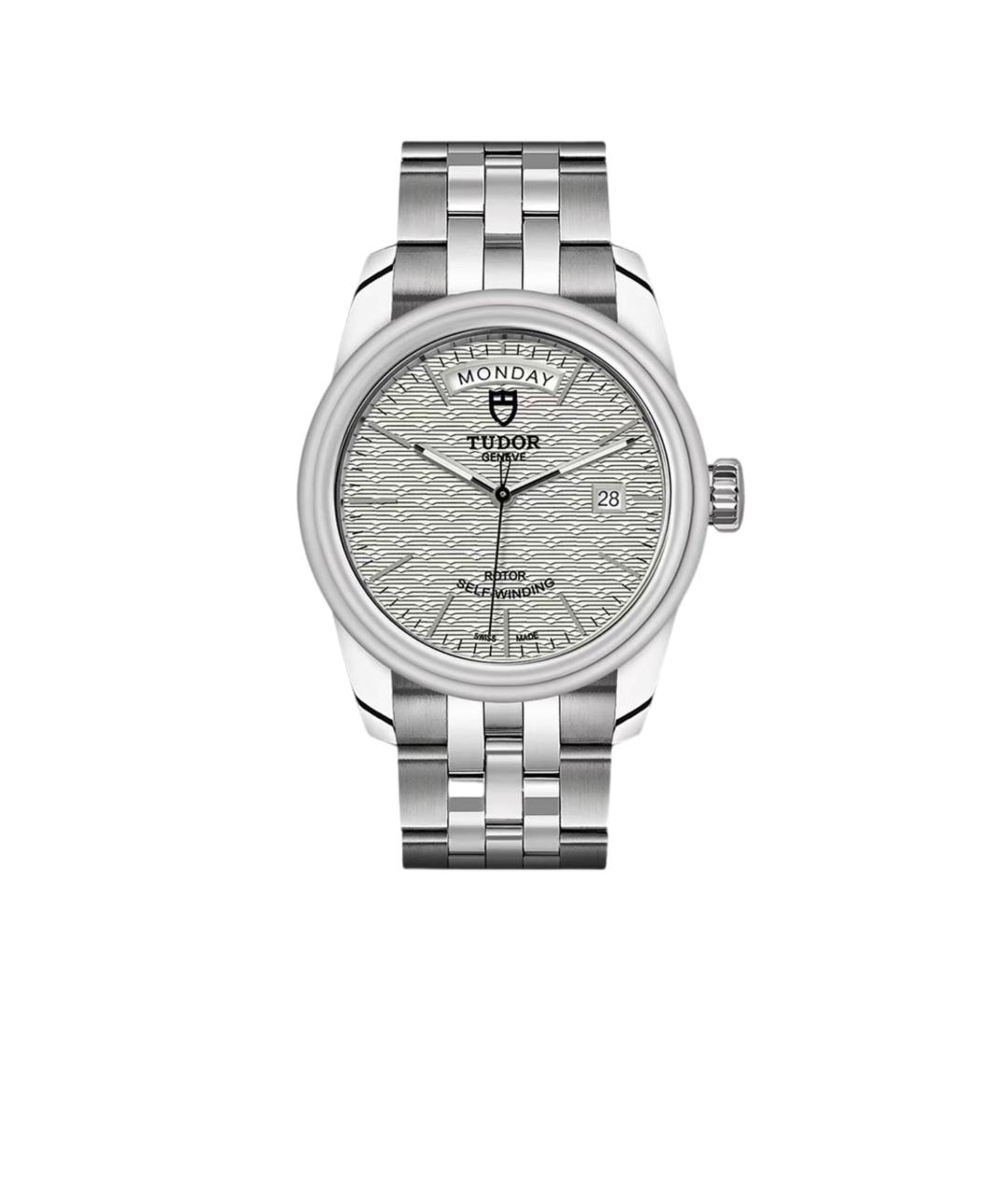 TUDOR Серебряные стальные часы, фото 1