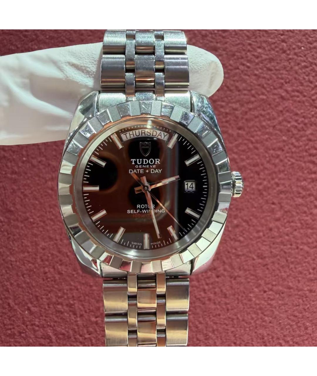 TUDOR Серебряные часы, фото 3