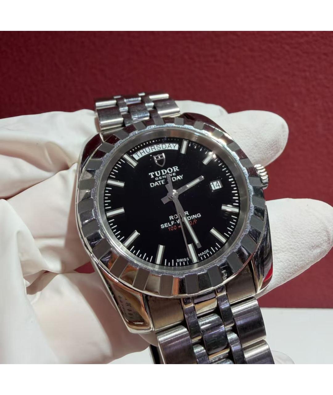 TUDOR Серебряные часы, фото 2