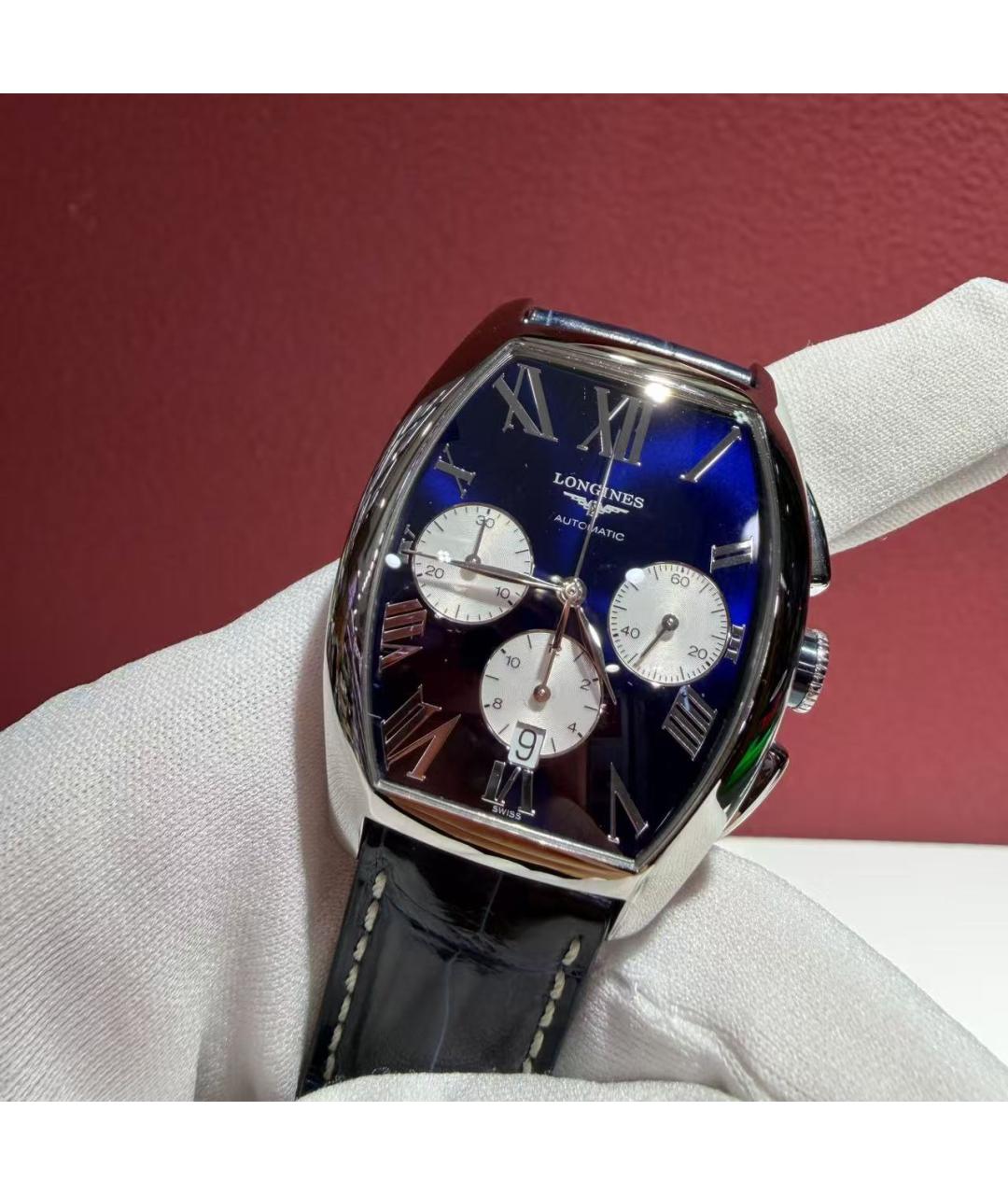 LONGINES Серебряные часы, фото 2