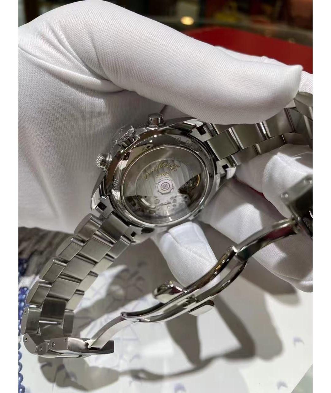 LONGINES Серебряные часы, фото 3