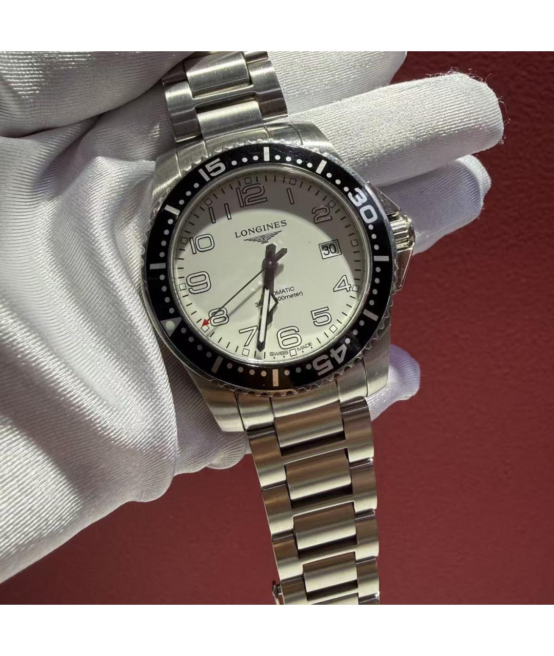 LONGINES Серебряные часы, фото 3