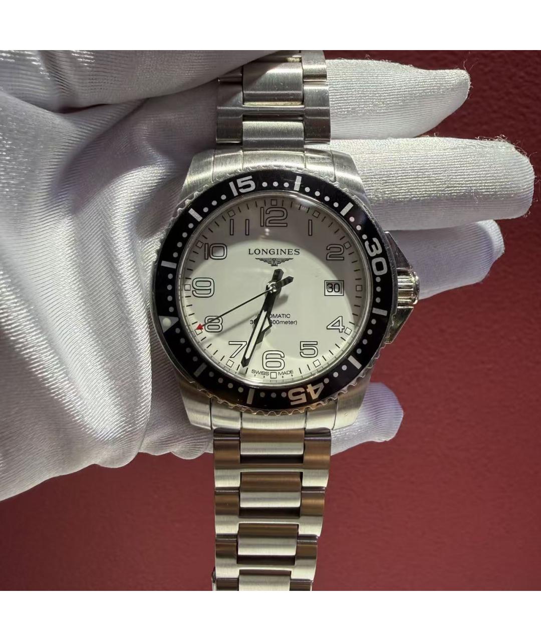 LONGINES Серебряные часы, фото 7