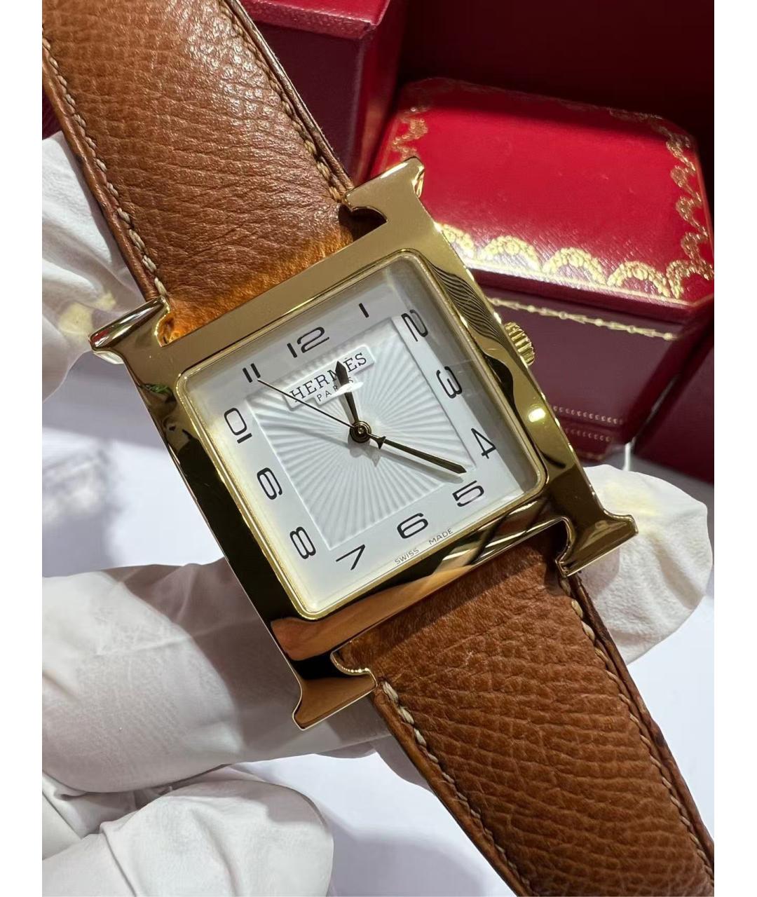 HERMES Серебряные часы, фото 2