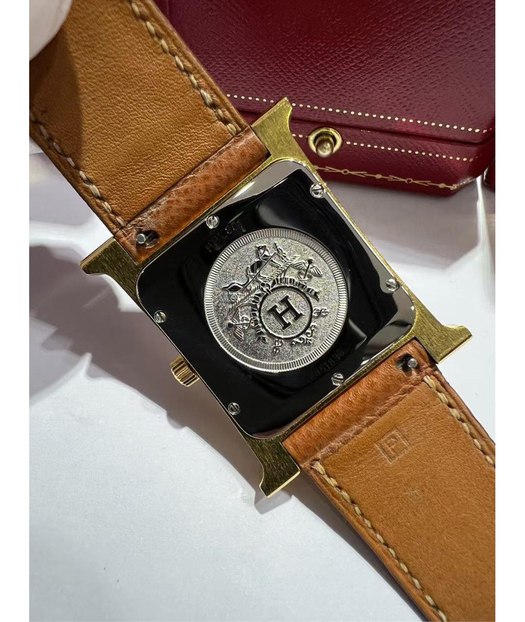 HERMES Серебряные часы, фото 3