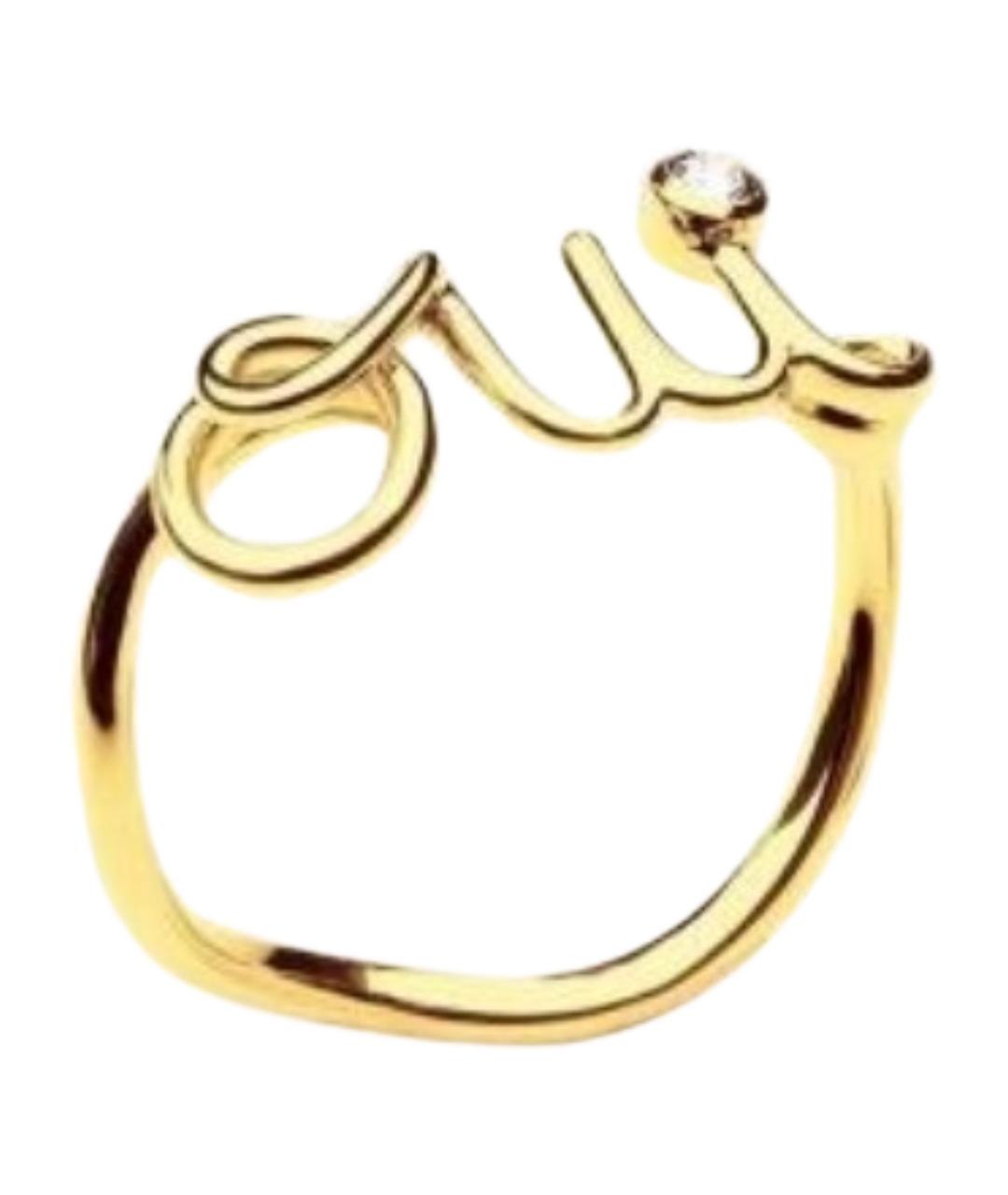 CHRISTIAN DIOR Золотое кольцо из желтого золота, фото 1