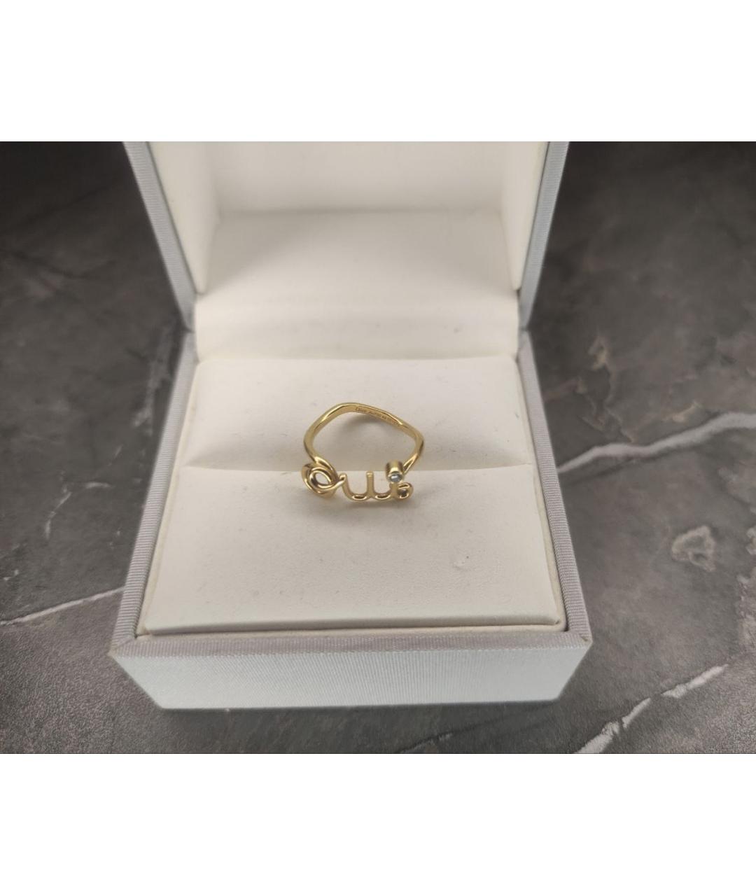 CHRISTIAN DIOR Золотое кольцо из желтого золота, фото 3