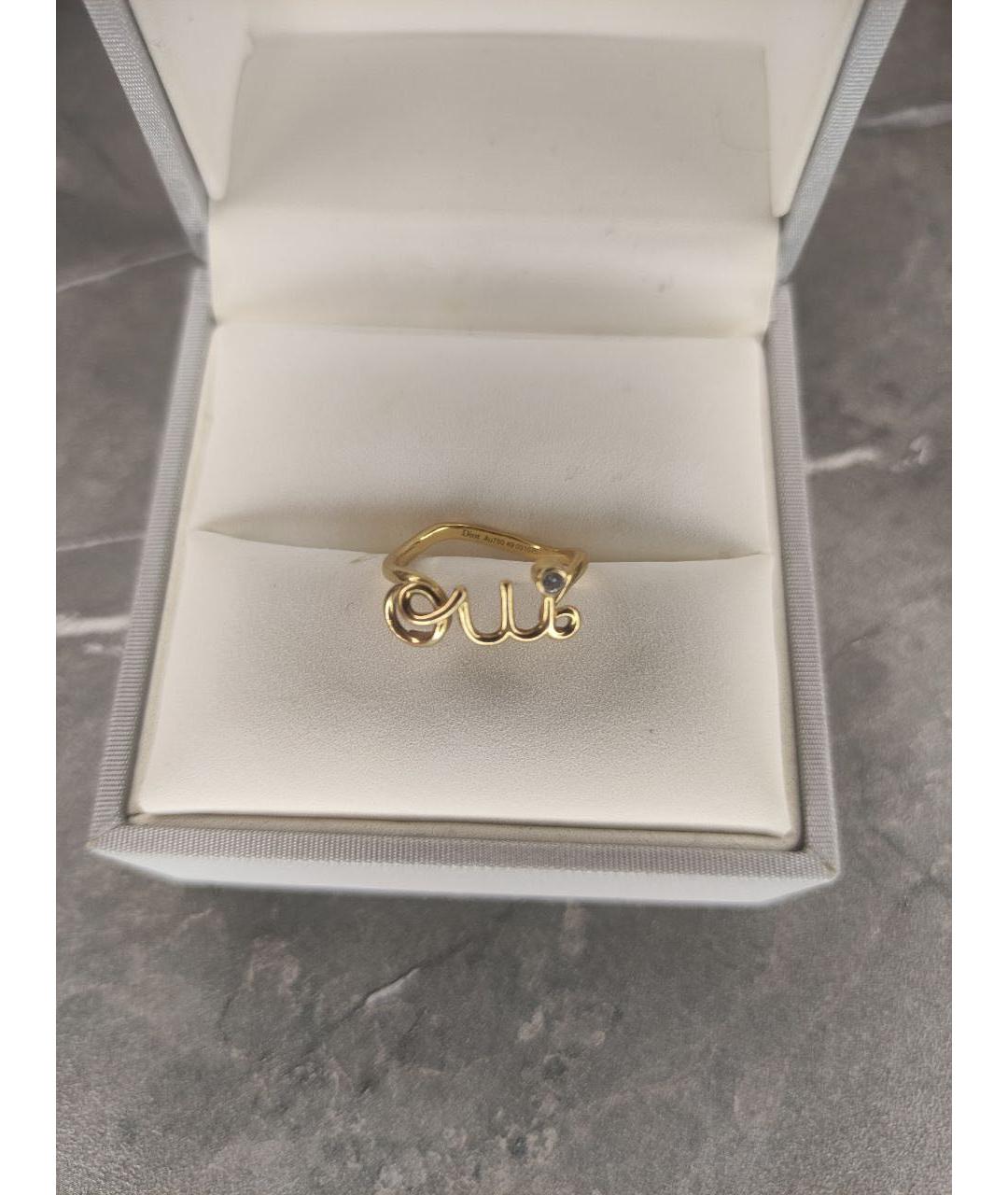 CHRISTIAN DIOR Золотое кольцо из желтого золота, фото 4