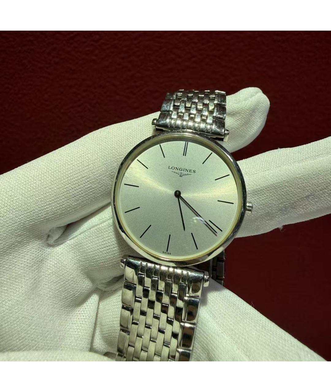 LONGINES Серебряные часы, фото 2