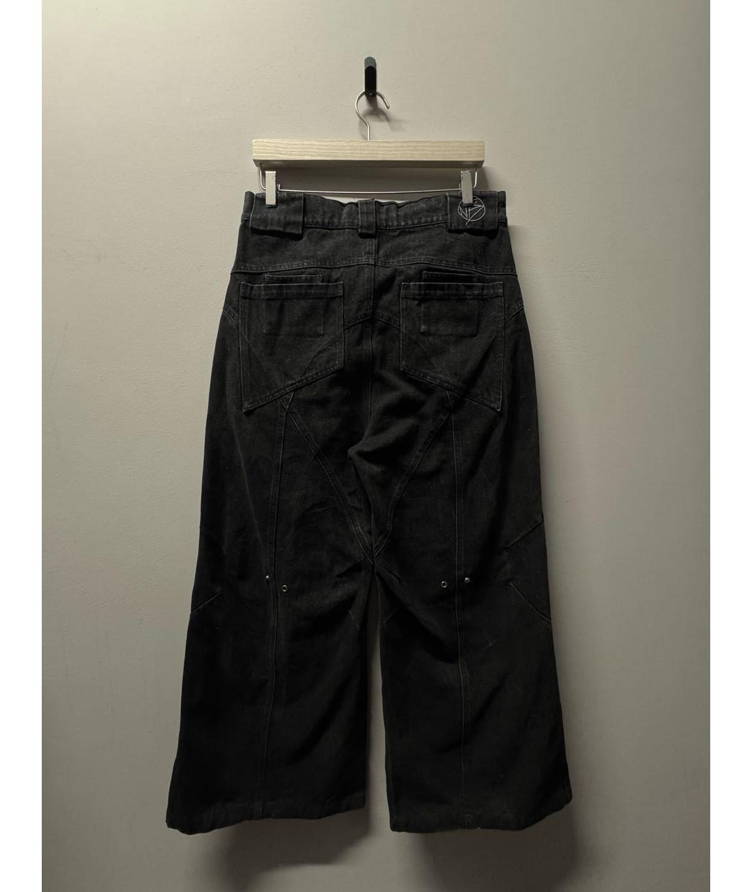 NO/FAITH STUDIOS Черные хлопковые джинсы, фото 2