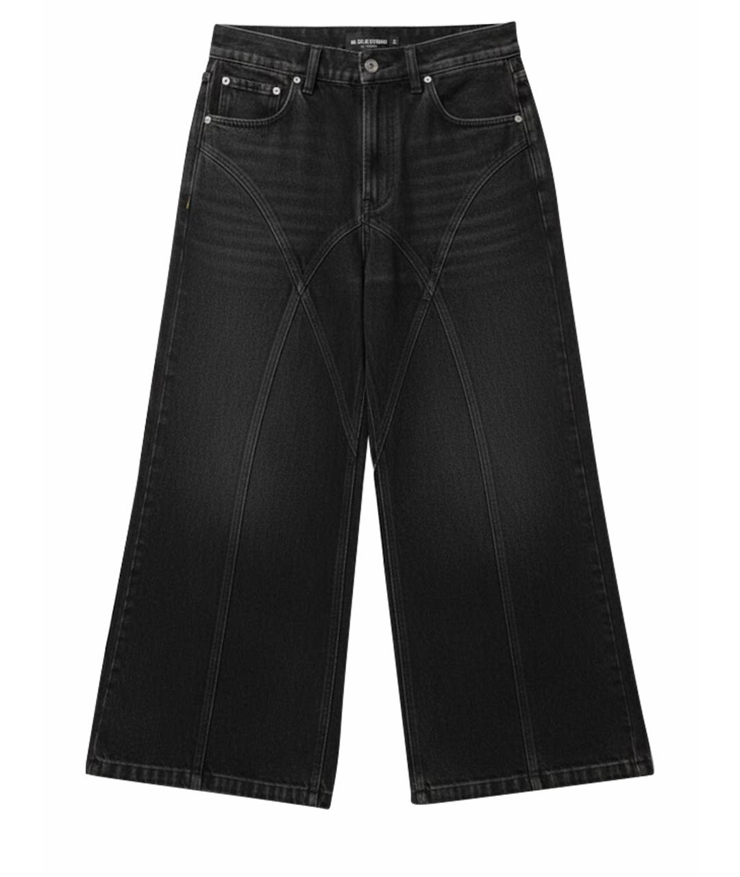 NO/FAITH STUDIOS Черные хлопковые джинсы, фото 1