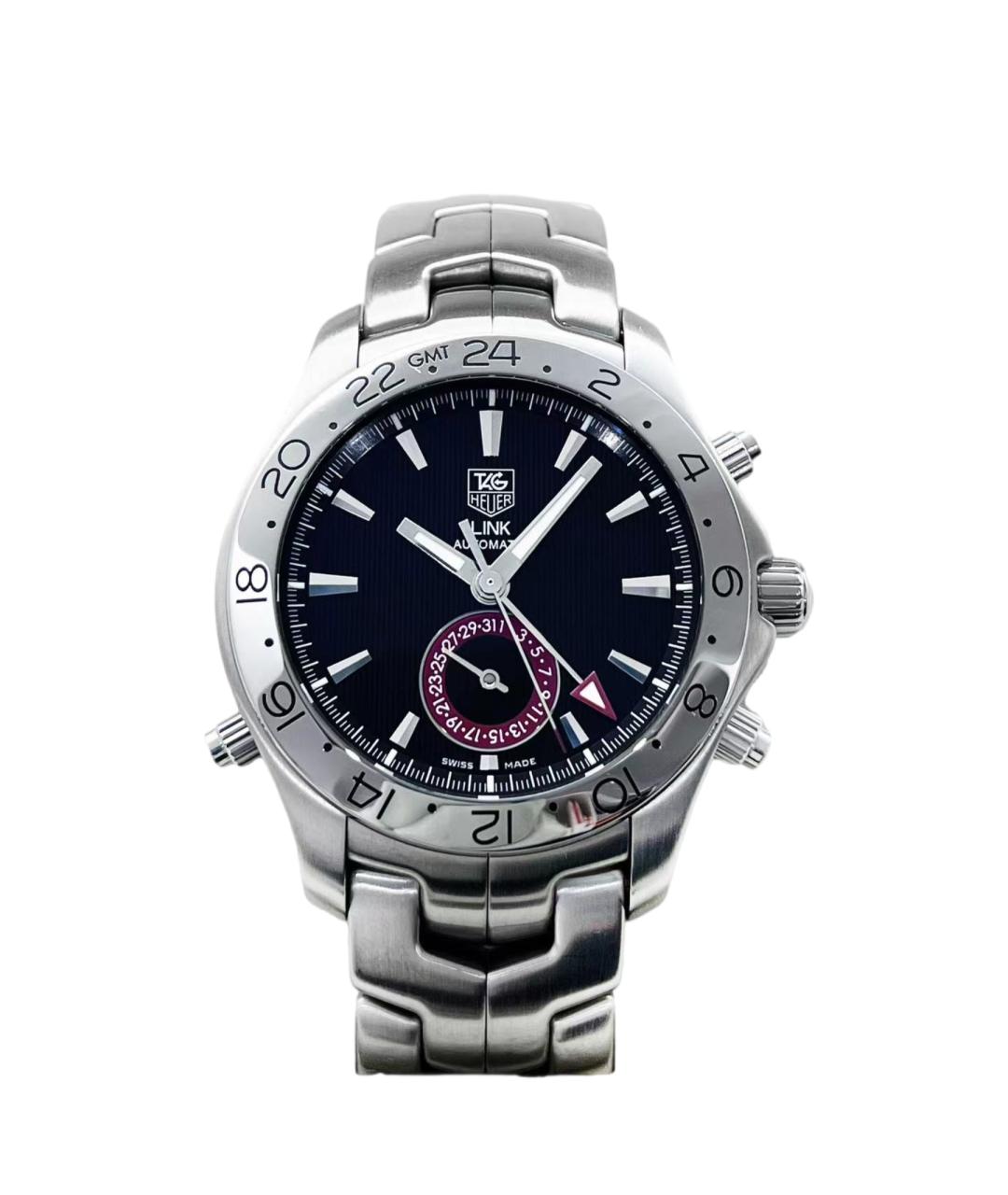 TAG HEUER Серебряные часы, фото 1