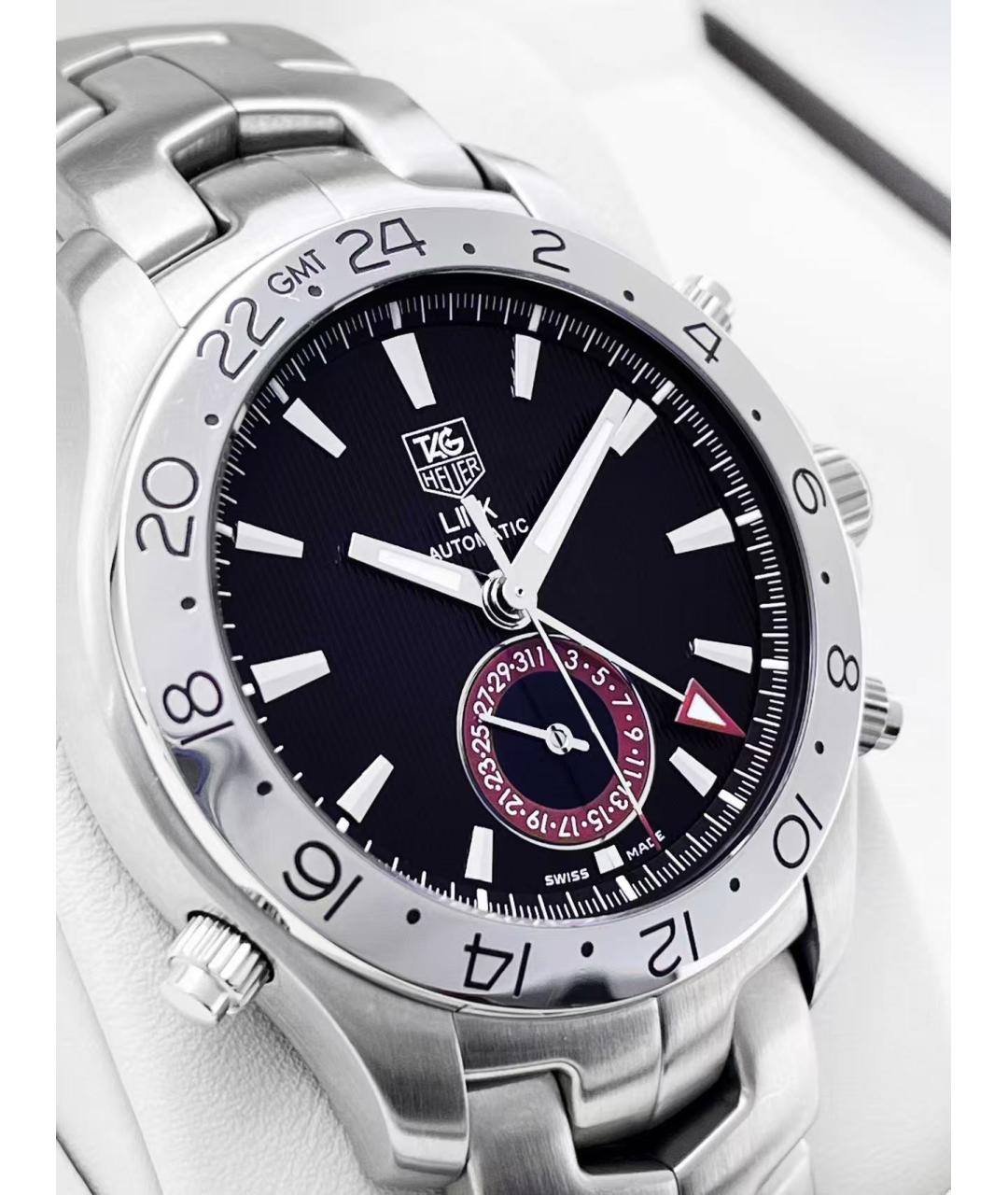 TAG HEUER Серебряные часы, фото 5