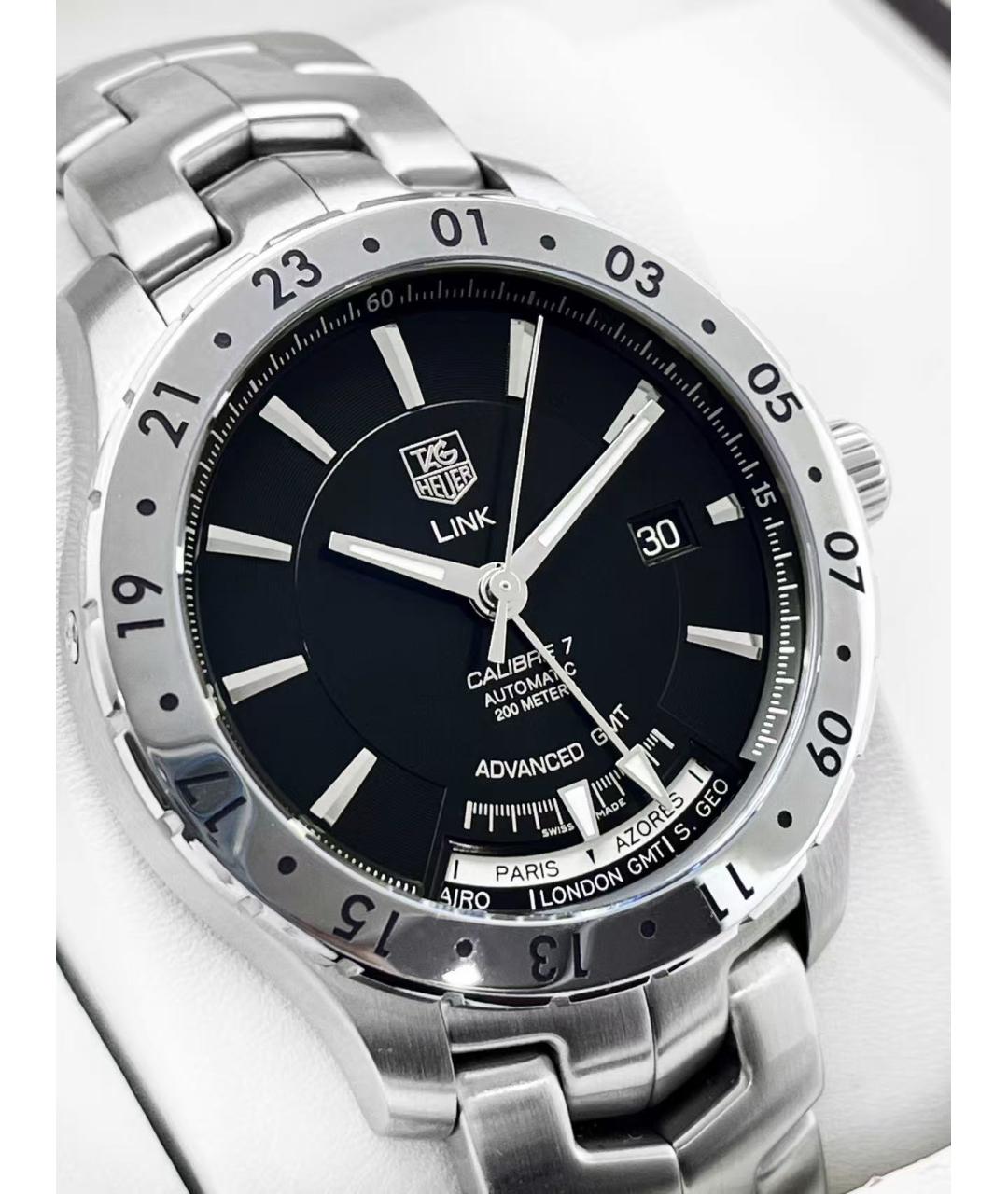 TAG HEUER Серебряные стальные часы, фото 5