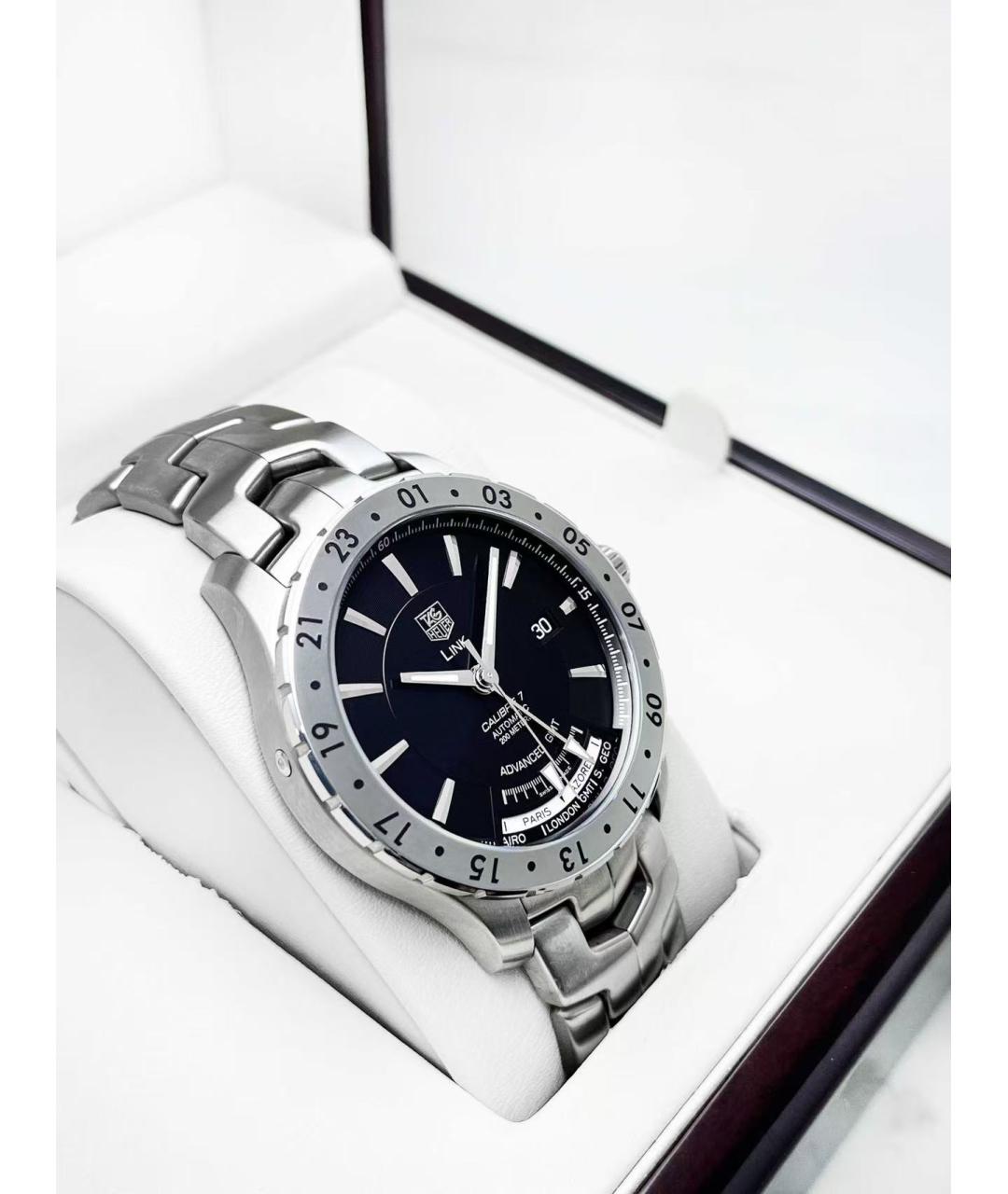 TAG HEUER Серебряные стальные часы, фото 3