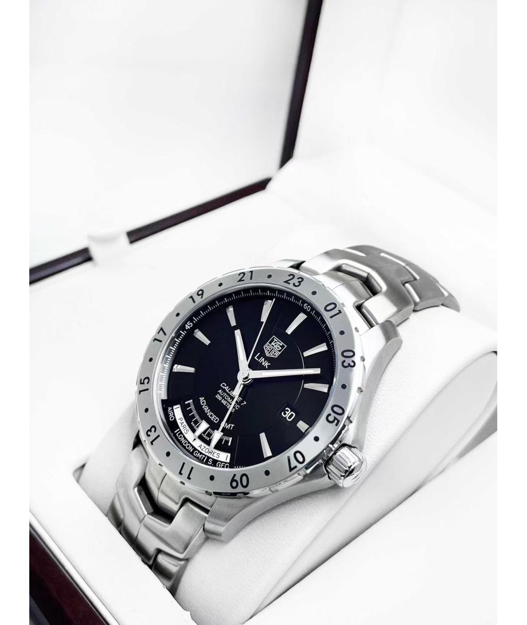 TAG HEUER Серебряные стальные часы, фото 4