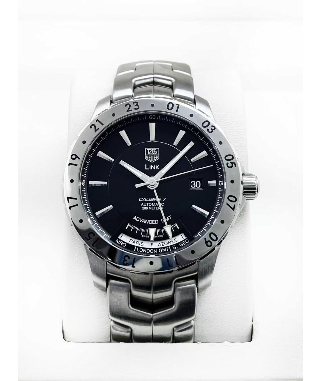 TAG HEUER Серебряные стальные часы, фото 2