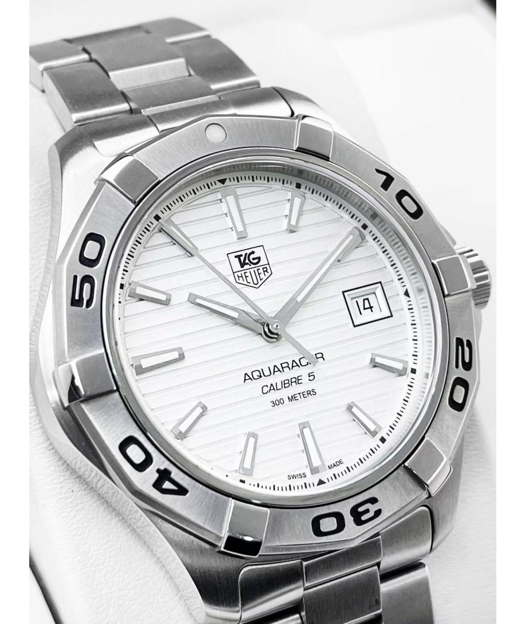 TAG HEUER Серебряные стальные часы, фото 5