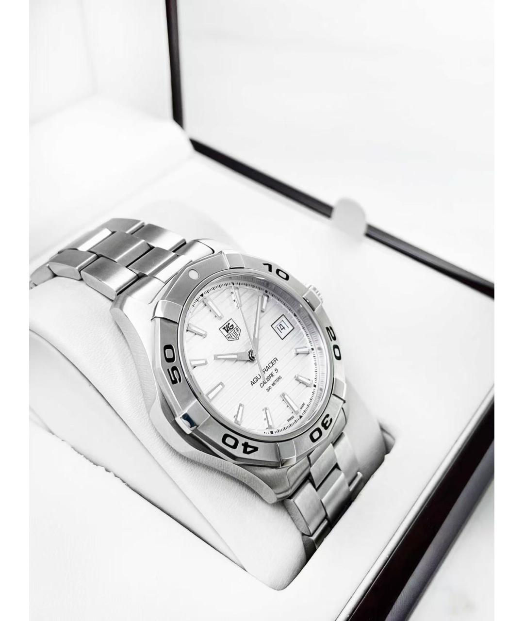 TAG HEUER Серебряные стальные часы, фото 3