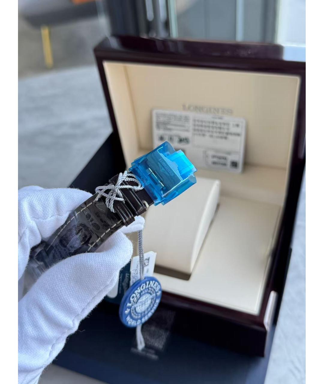 LONGINES Серебряные часы, фото 7