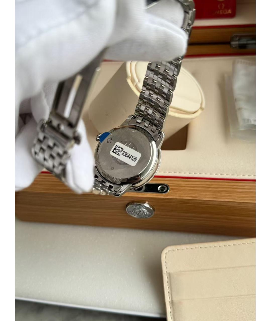 OMEGA Серебряные часы, фото 6