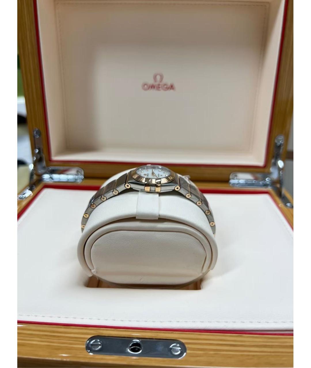 OMEGA Серебряные часы, фото 4