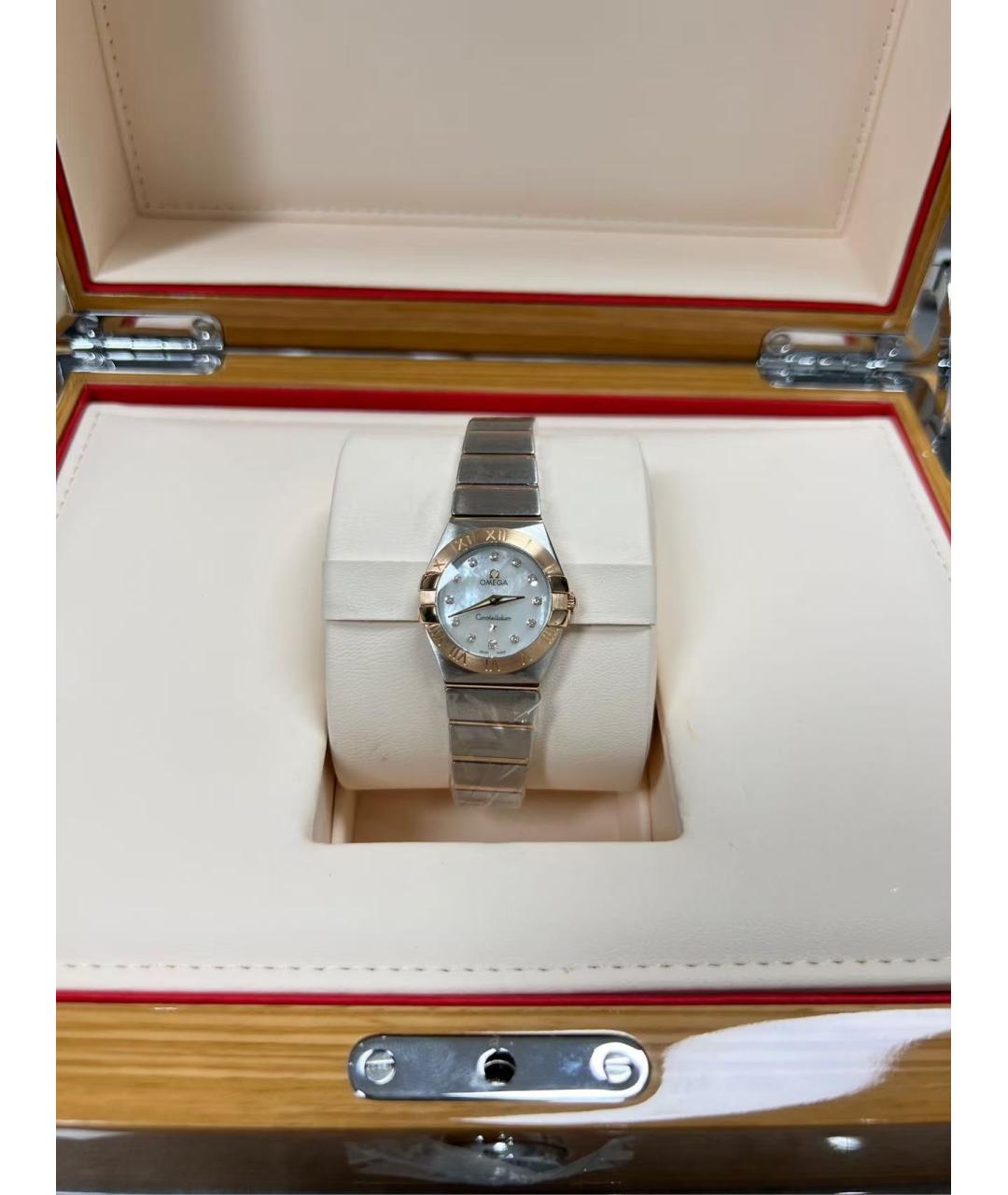 OMEGA Серебряные часы, фото 2