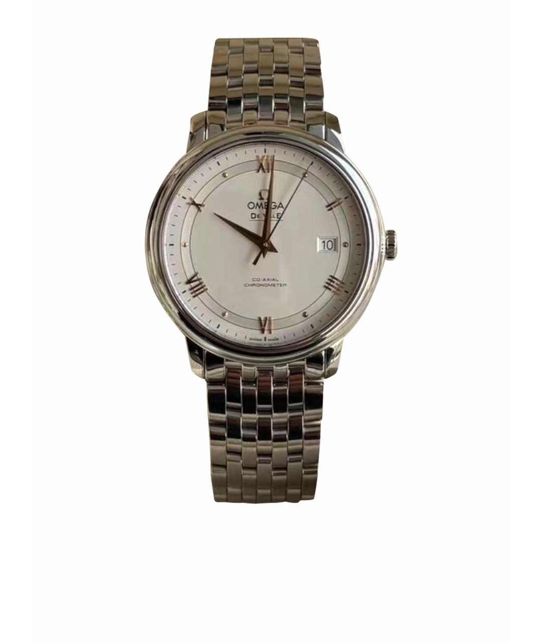 OMEGA Серебряные часы, фото 1