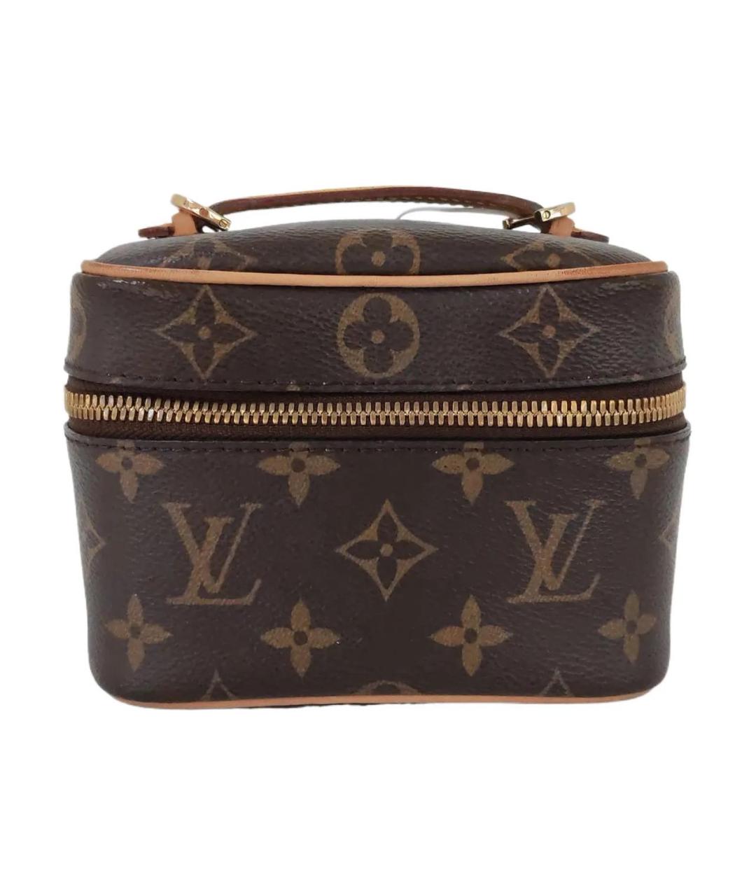 LOUIS VUITTON Коричневая косметичка, фото 1