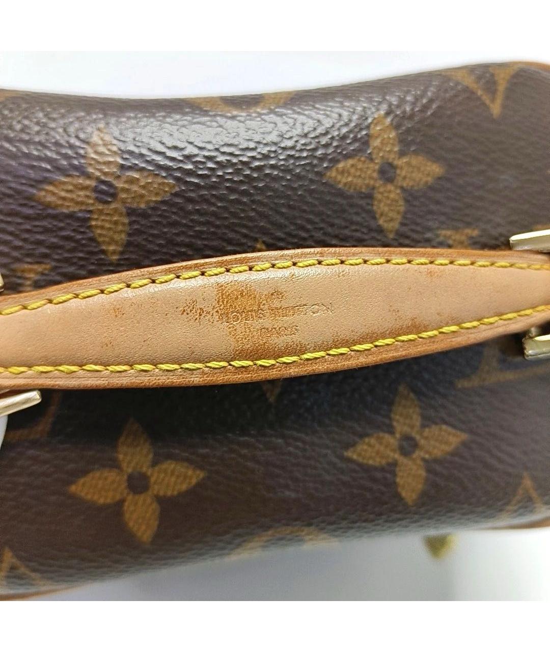 LOUIS VUITTON Коричневая косметичка, фото 8