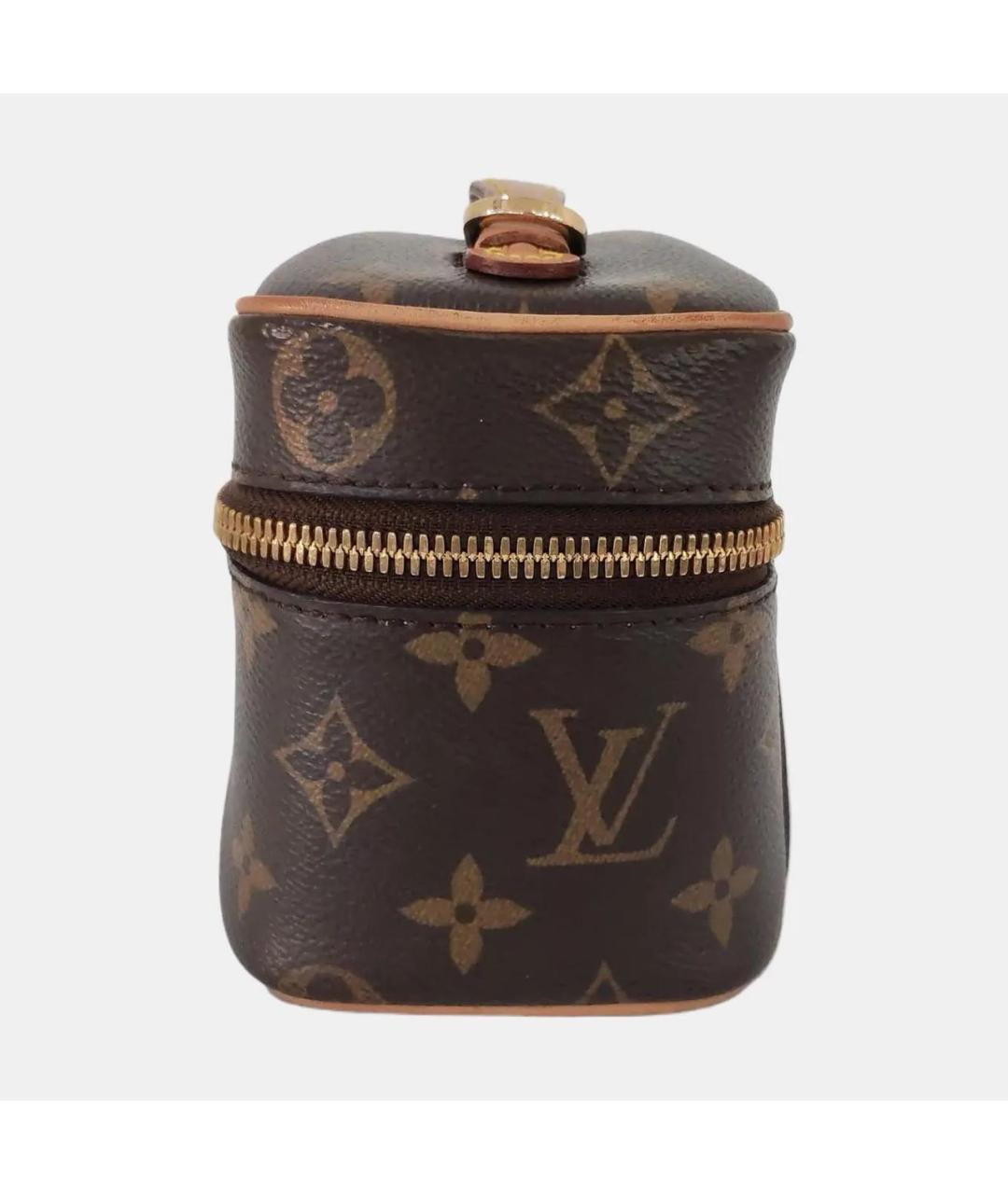 LOUIS VUITTON Коричневая косметичка, фото 2