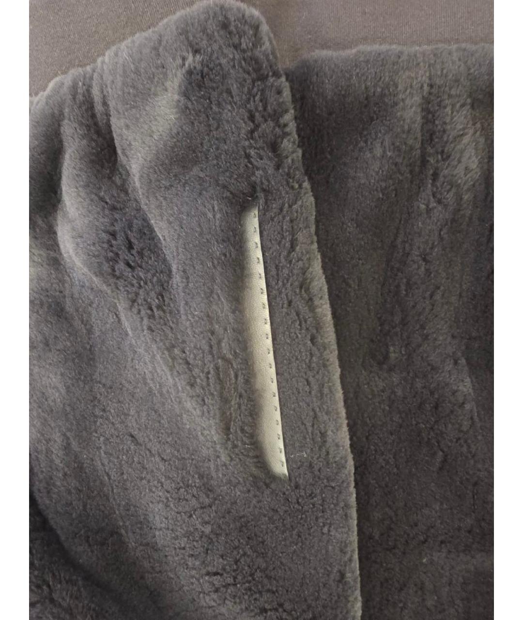 LORO PIANA Черная меховая куртка, фото 4