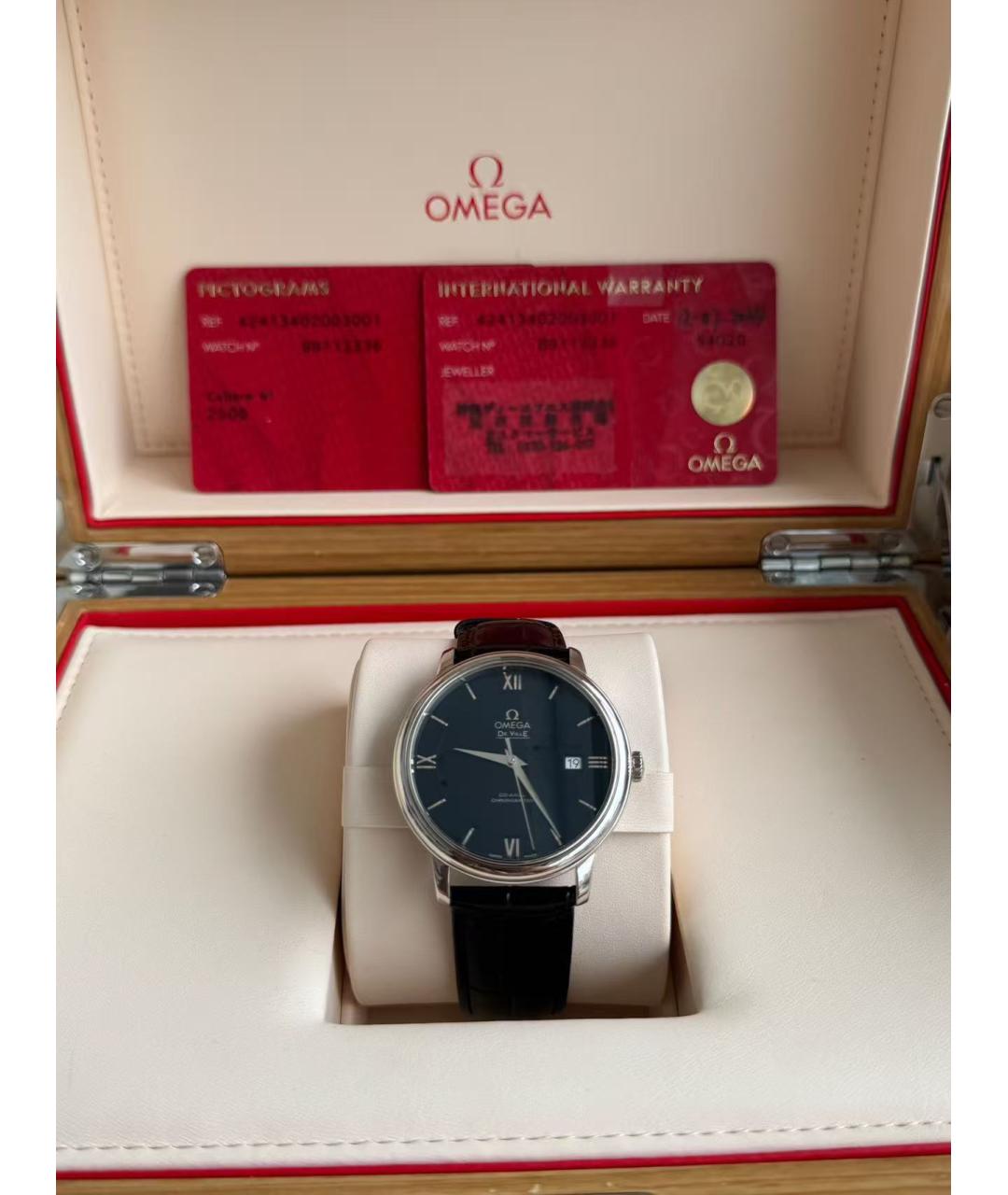 OMEGA Серебряные часы, фото 2