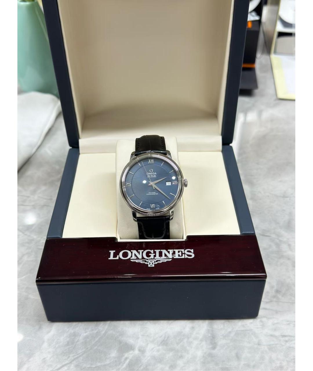 OMEGA Синие часы, фото 2