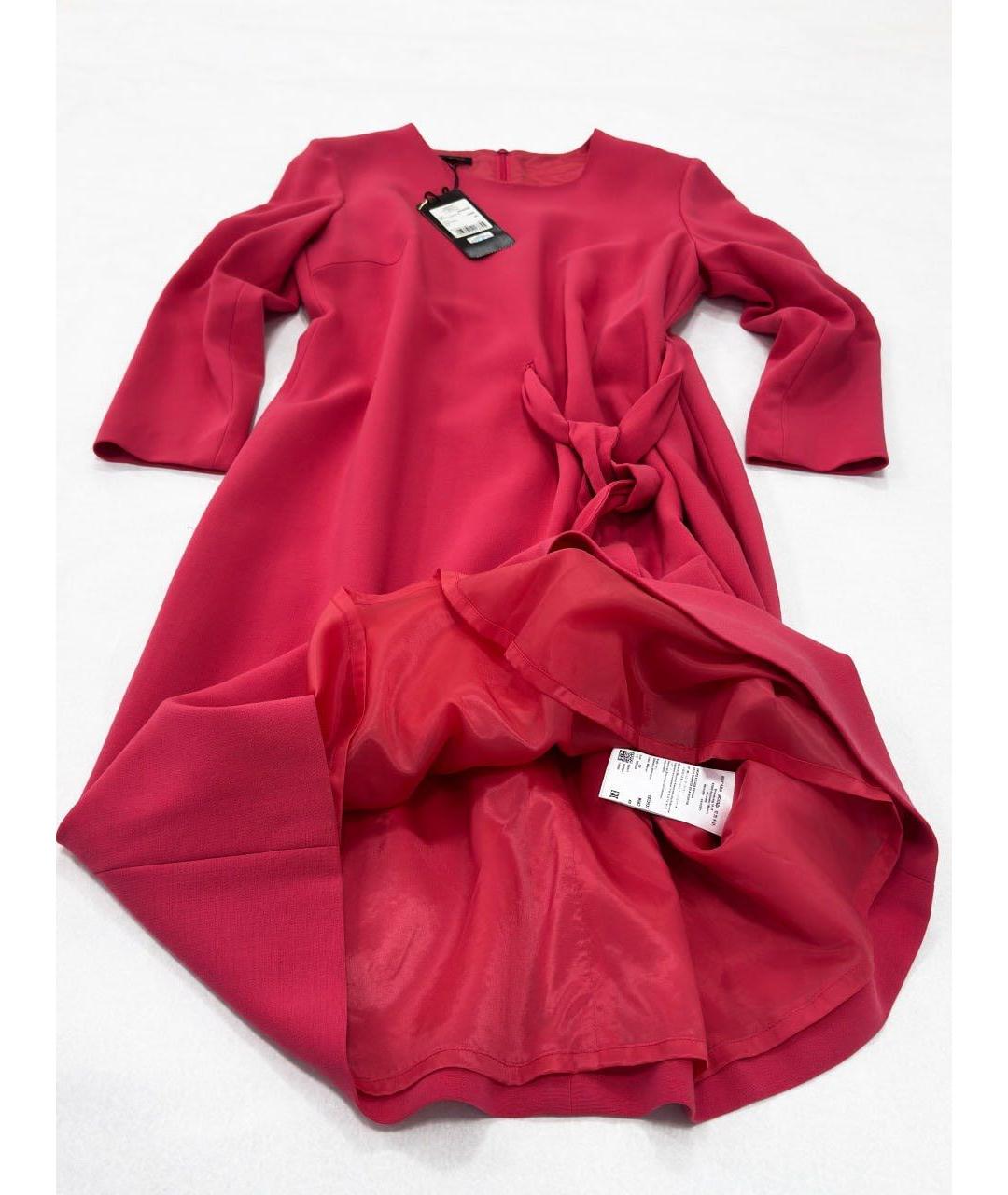 ESCADA Бордовое повседневное платье, фото 4