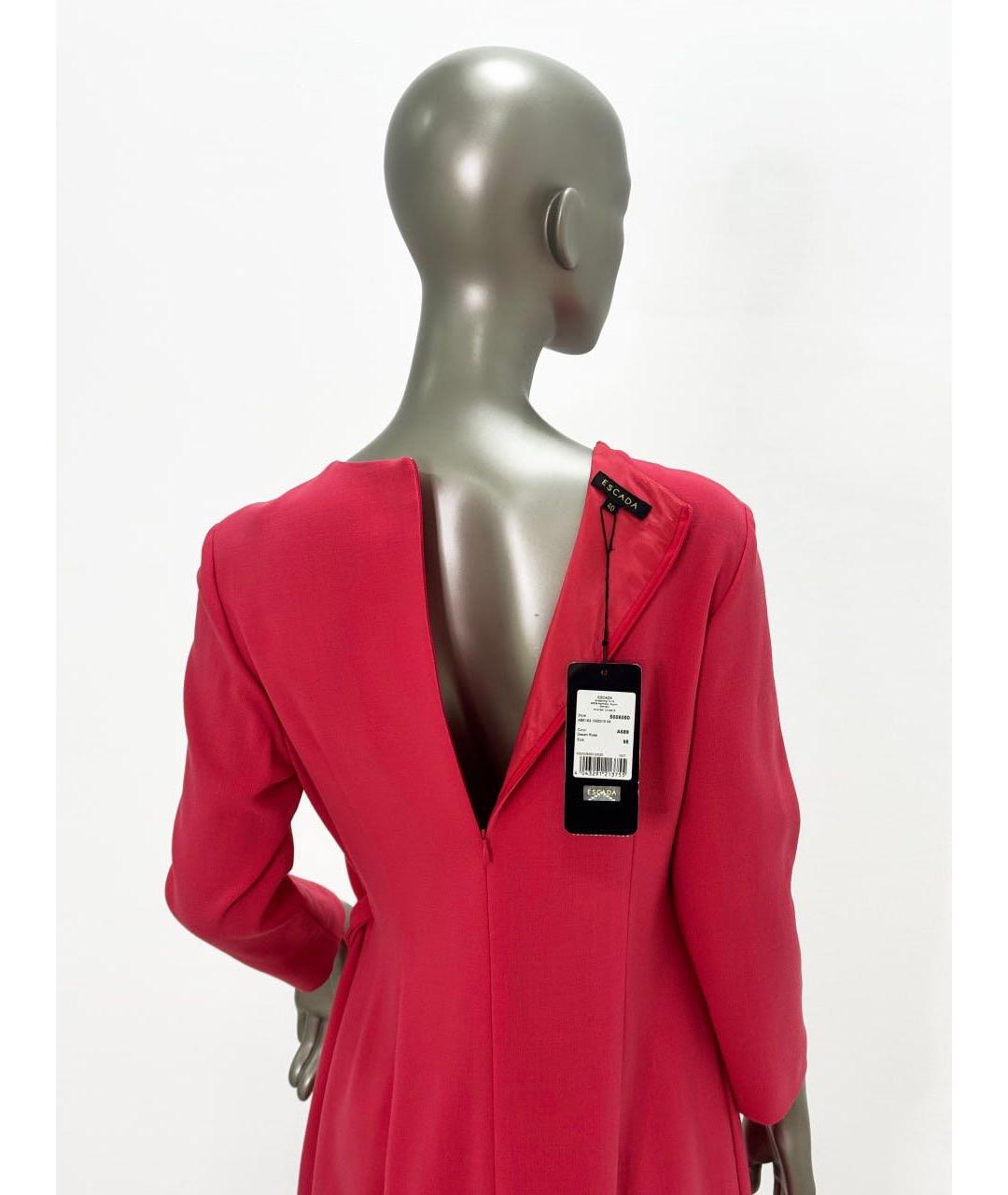 ESCADA Бордовое повседневное платье, фото 3