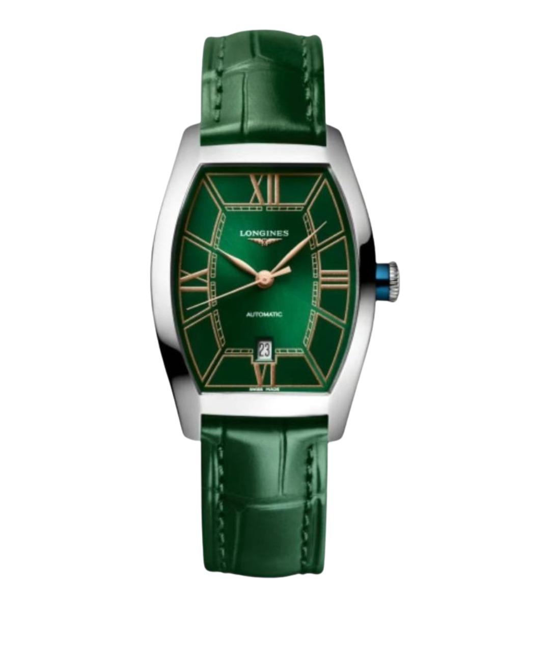 LONGINES Зеленые часы, фото 1