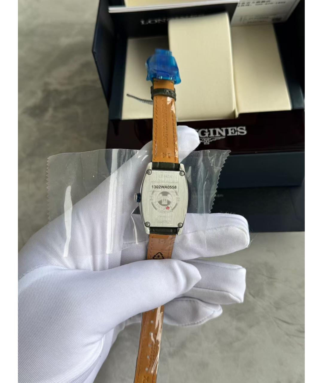 LONGINES Зеленые часы, фото 6