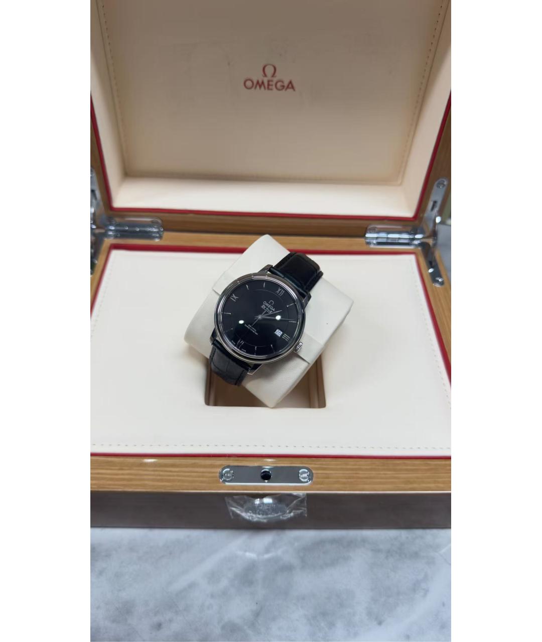 OMEGA Серебряные часы, фото 4